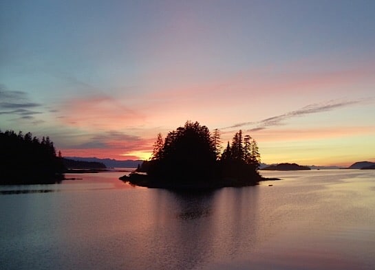 Wild Alaska Spectacular Sunset